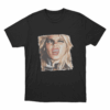 Grunge Portrait T Shirt Black