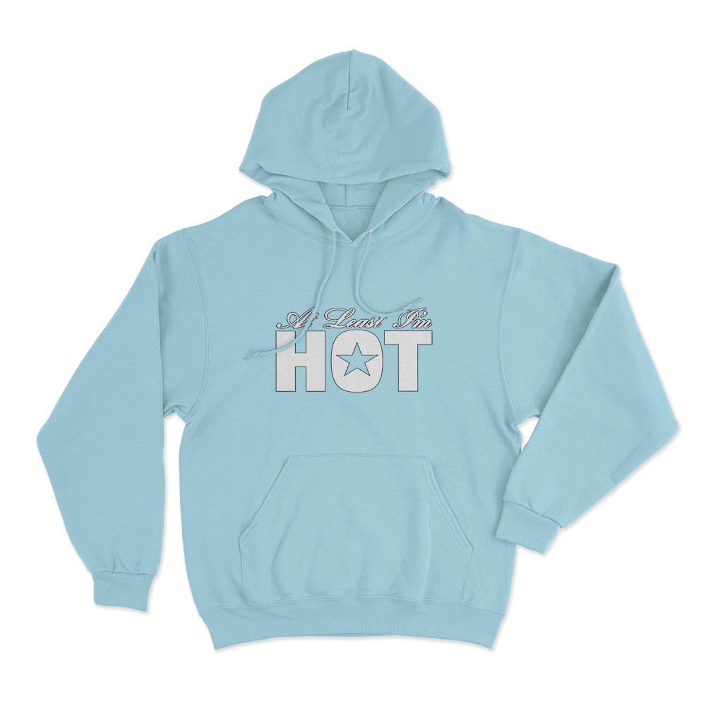 Hot Text Hoodie Sky Blue Hot Text Hoodie Sky Blue 1