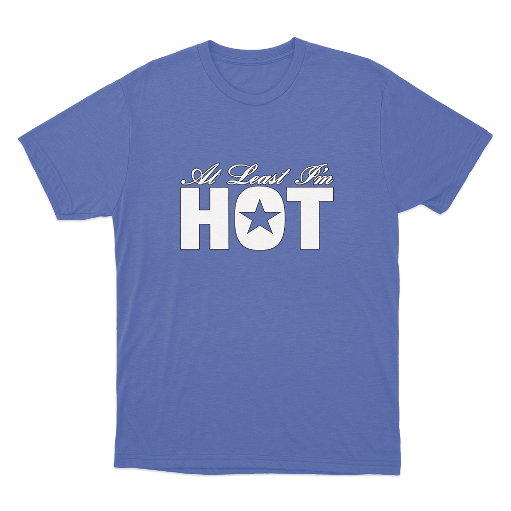 Hot Text T Shirt Blue Hot Text T Shirt Blue