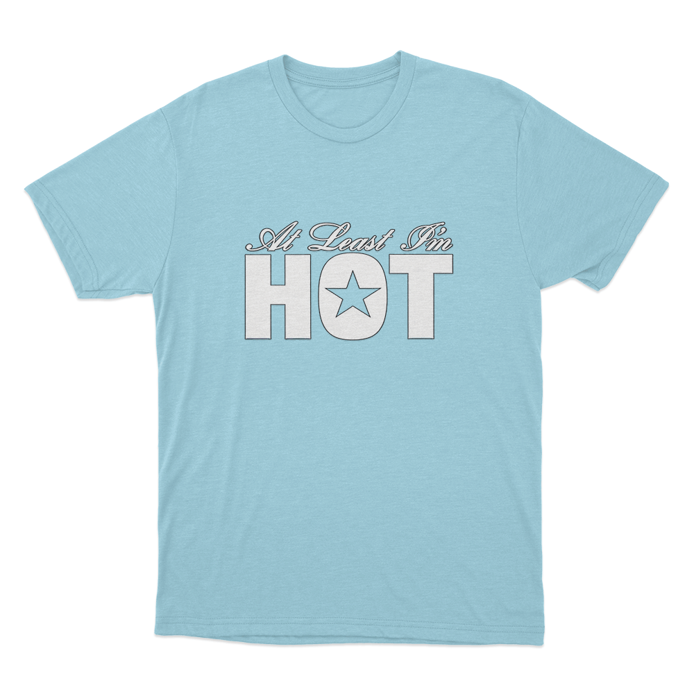 Hot Text T Shirt Sky Blue Hot Text T Shirt Sky Blue