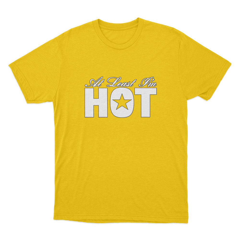 Hot Text T Shirt Yellow Hot Text T Shirt Yellow