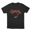 Lipstick Slogan T Shirt Black