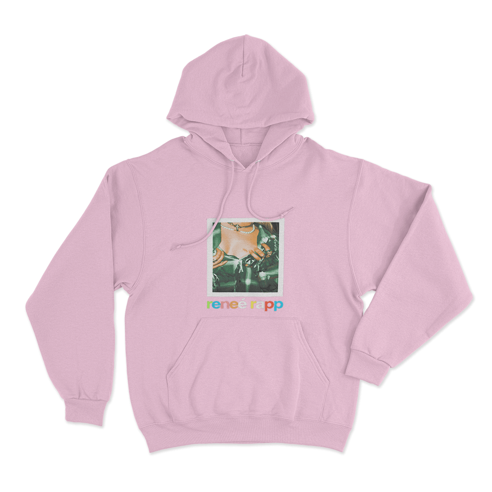 Polaroid Portrait Hoodie Pink Polaroid Portrait Hoodie Pink 1