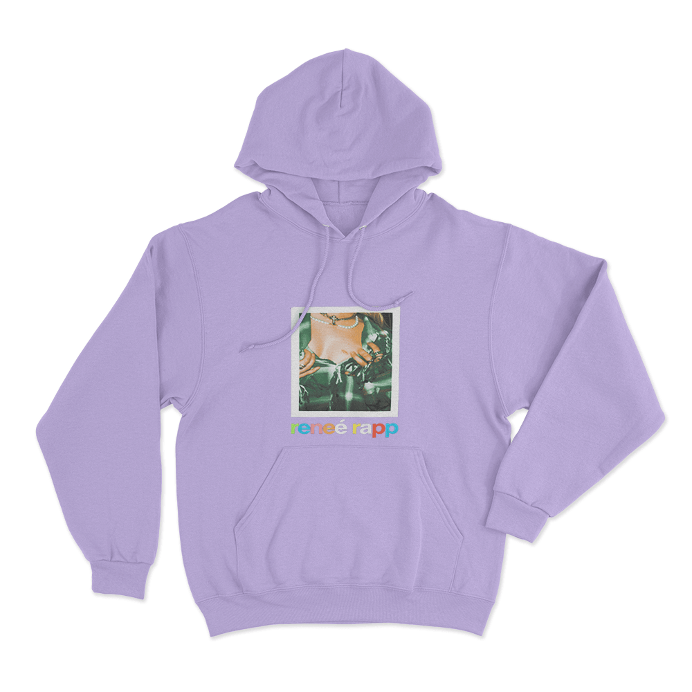 Polaroid Portrait Hoodie Purple Polaroid Portrait Hoodie Purple 1