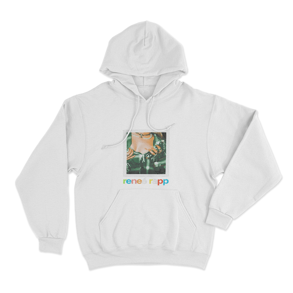 Polaroid Portrait Hoodie White Polaroid Portrait Hoodie White 1