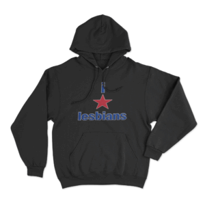 Pride Star Hoodie Black