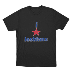Pride Star T Shirt Black