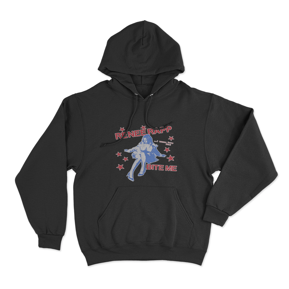 Star Girl Graphic Hoodie Black Star Girl Graphic Hoodie Black