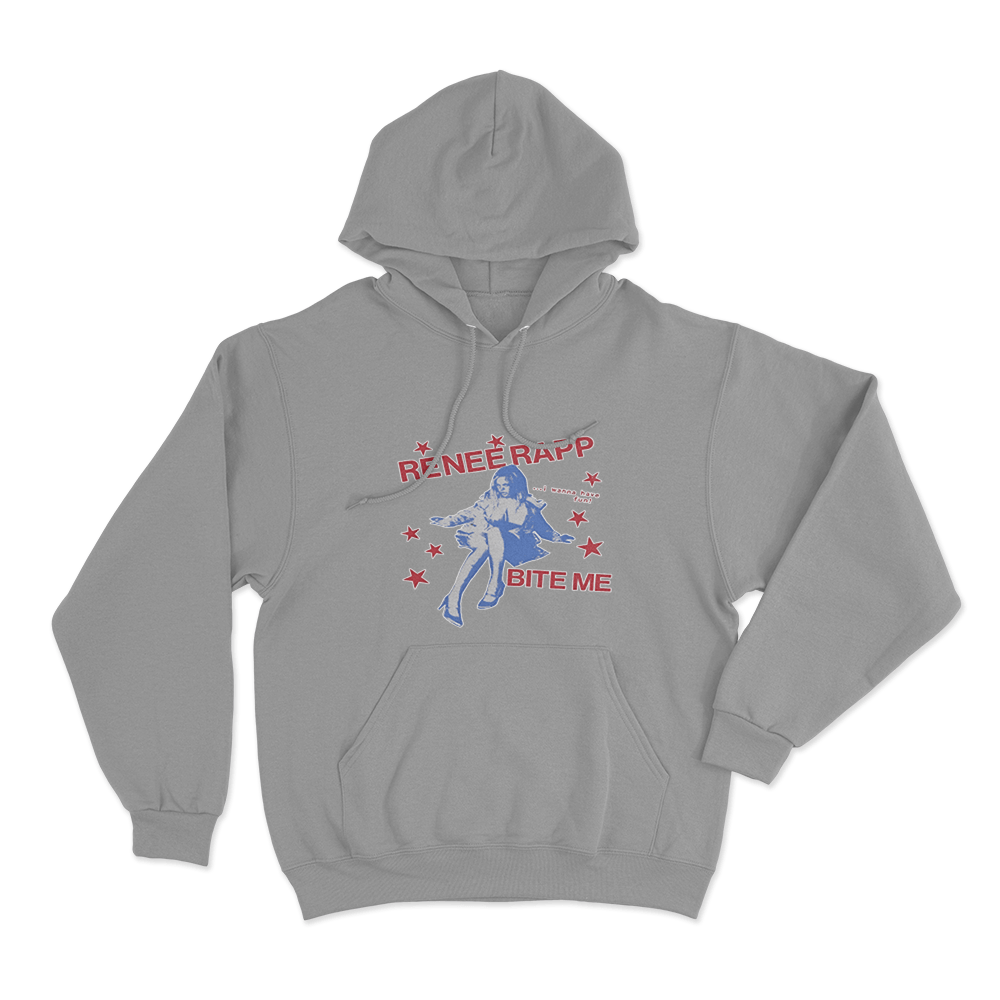 Star Girl Graphic Hoodie Grey Star Girl Graphic Hoodie Grey