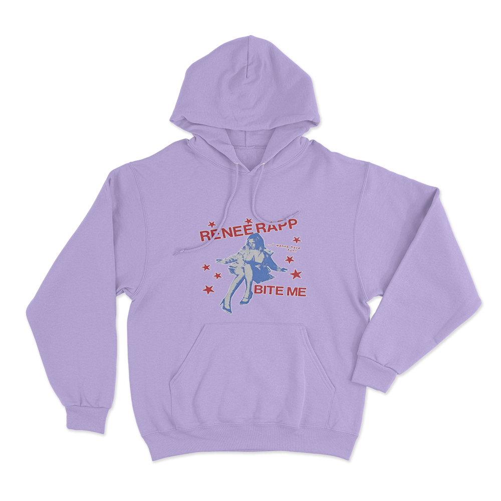 Star Girl Graphic Hoodie Purple Star Girl Graphic Hoodie Purple