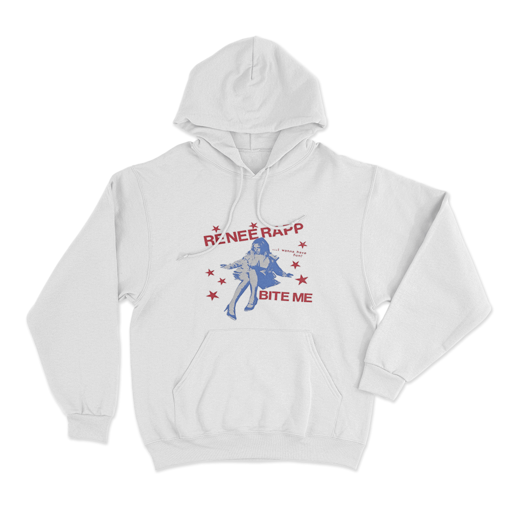 Star Girl Graphic Hoodie White Star Girl Graphic Hoodie White