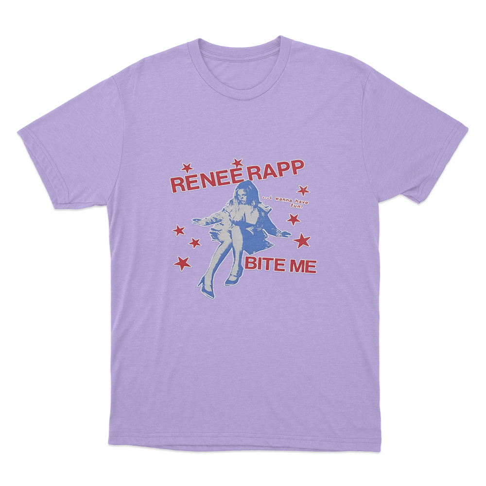 Star Girl Graphic T Shirt Purple Star Girl Graphic T Shirt Purple