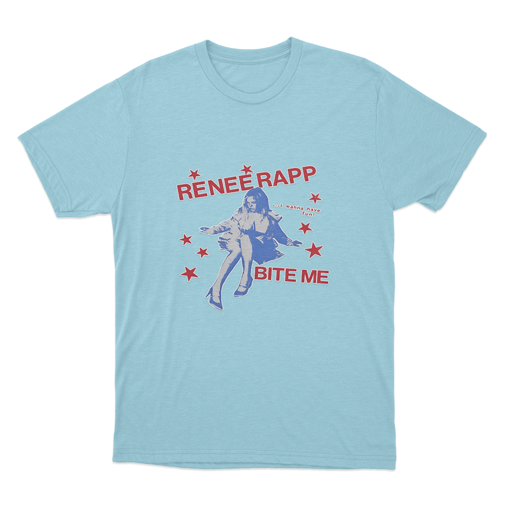 Star Girl Graphic T Shirt Sky Blue Star Girl Graphic T Shirt Sky Blue