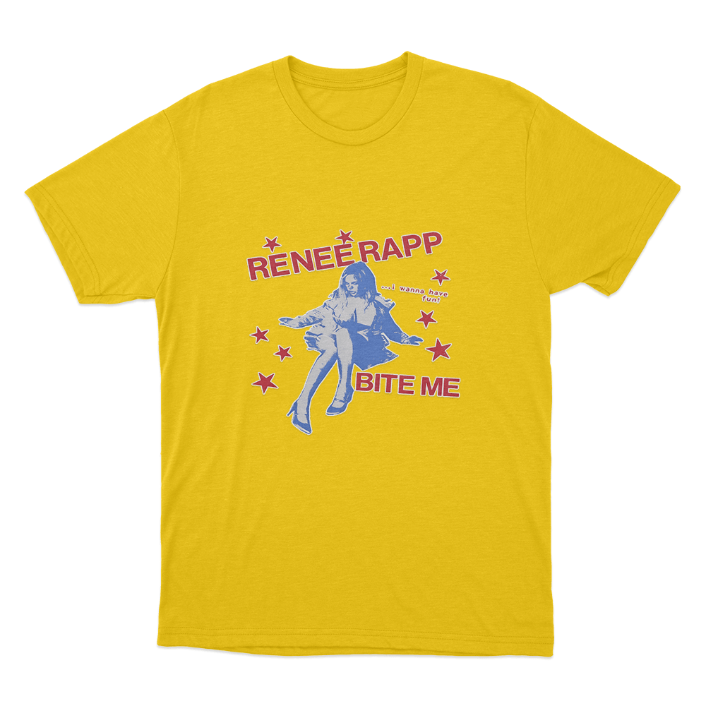 Star Girl Graphic T Shirt Yellow Star Girl Graphic T Shirt Yellow